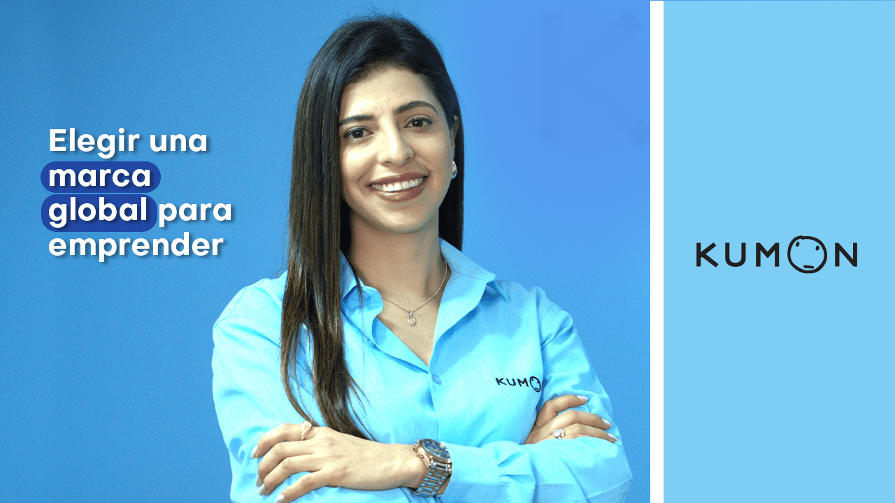 Foto de perfil de una orientadora Kumon hablando sobre la elegir uma marca global-Peru